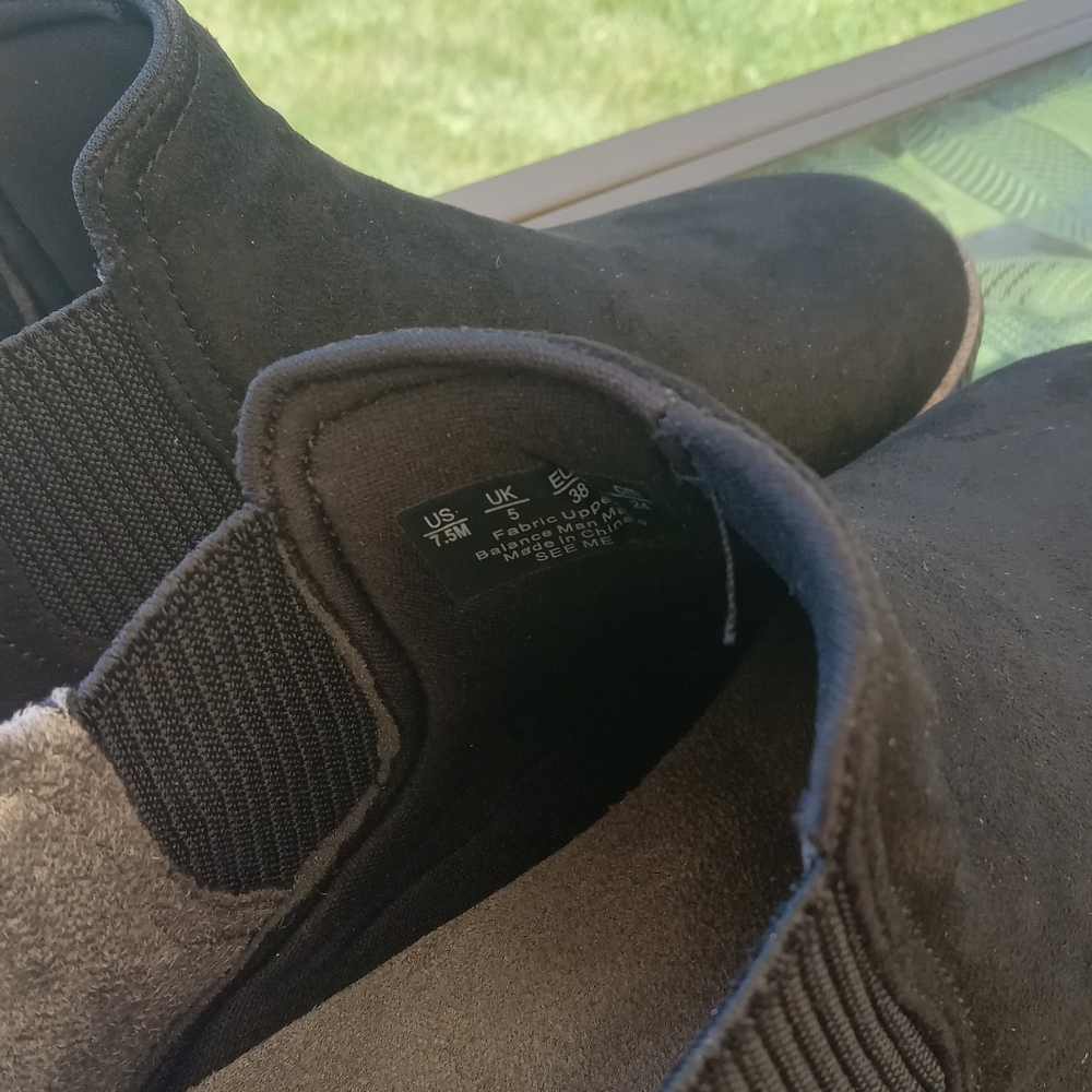 NIB Dr. Scholl's See Me Black Chelsea Boots, 7.5M - Picture 5 of 5